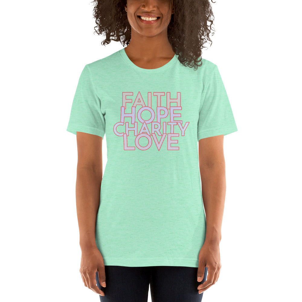 Faith Hope Charity Love