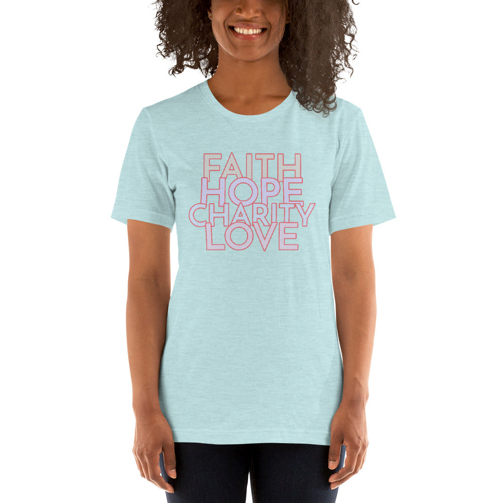 Faith Hope Charity Love